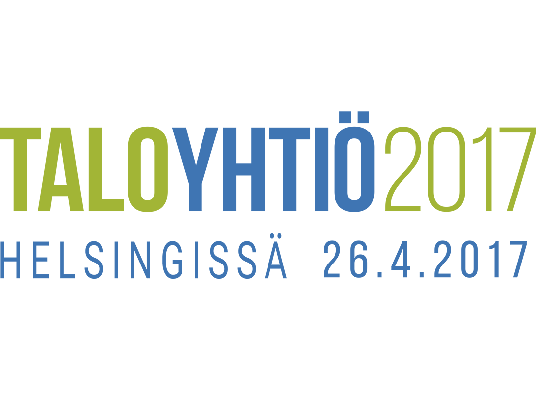Taloyhtiä-tapahtuman logo. Optima on mukana taloyhtiö 2017-tapahtumassa 26.4.2017