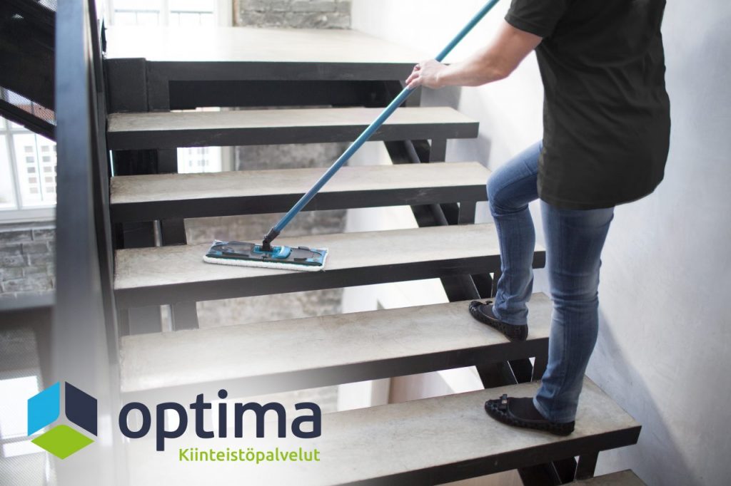 Siivoustyöt ja siivouspalvelut – Kiinteistöhuolto – Optima kiinteistöpalvelu Helsinki Vantaa Espoo Uusimaa